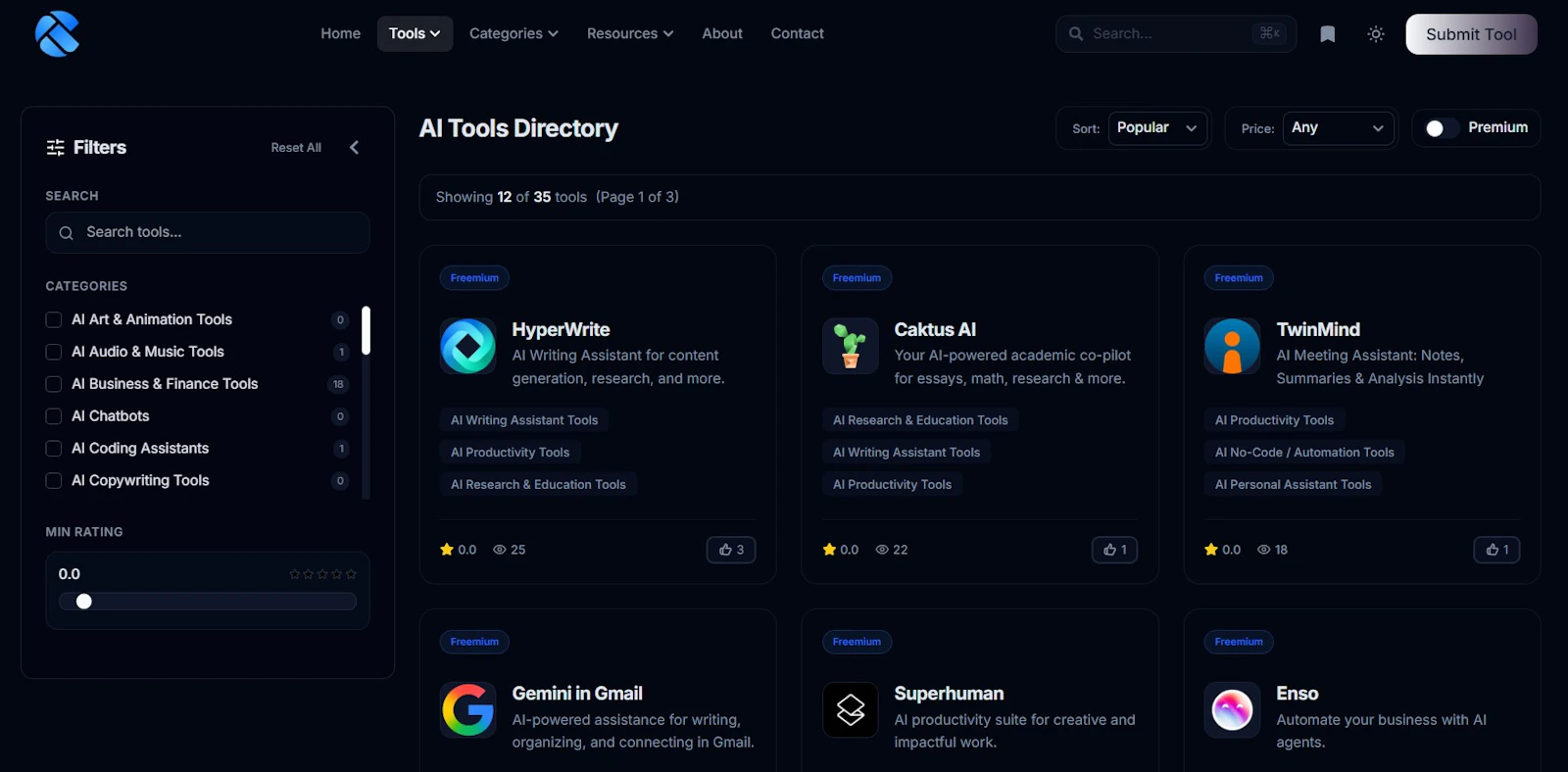AI Central Resources screenshot 4