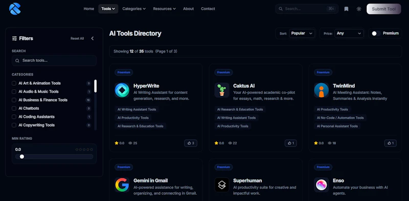 AI Central Resources screenshot 4