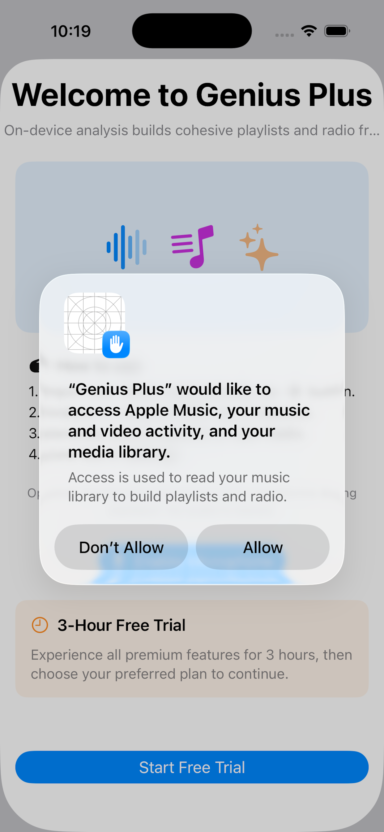 Genius Plus - Screenshot 2 showing product features and functionality