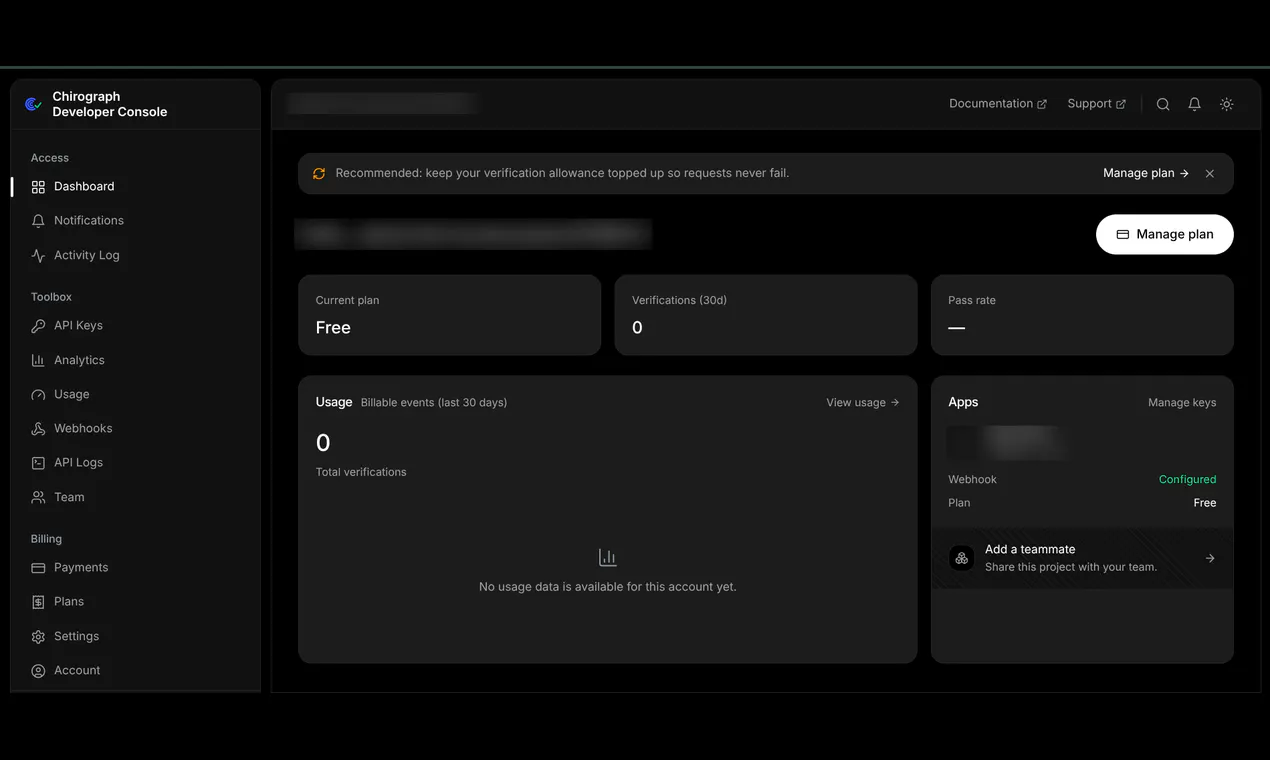 Chirograph Verify gallery image