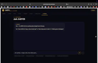 JARVIS Europe Travel AI gallery image