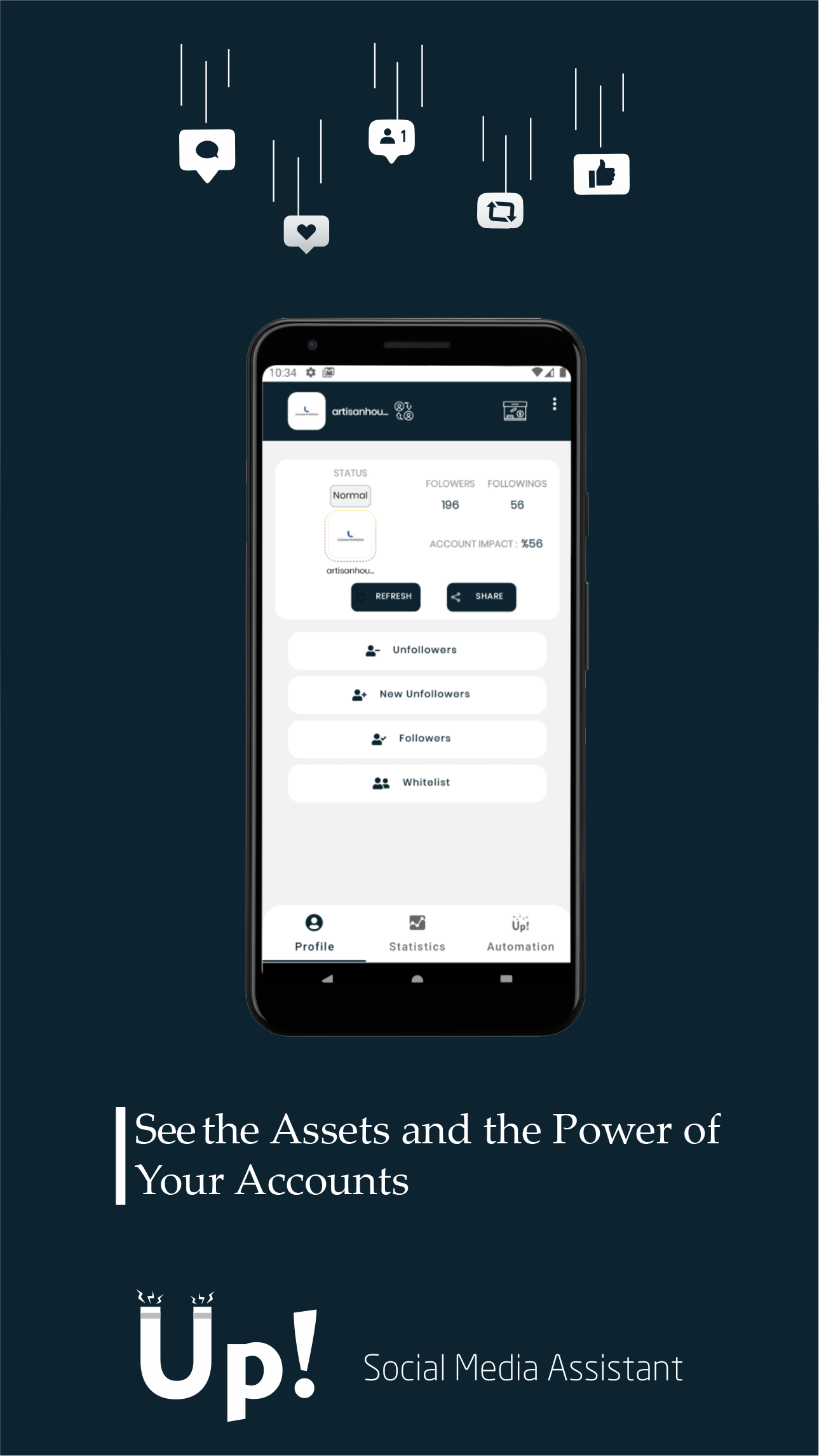 Up! : Social Media Assistant gallery image