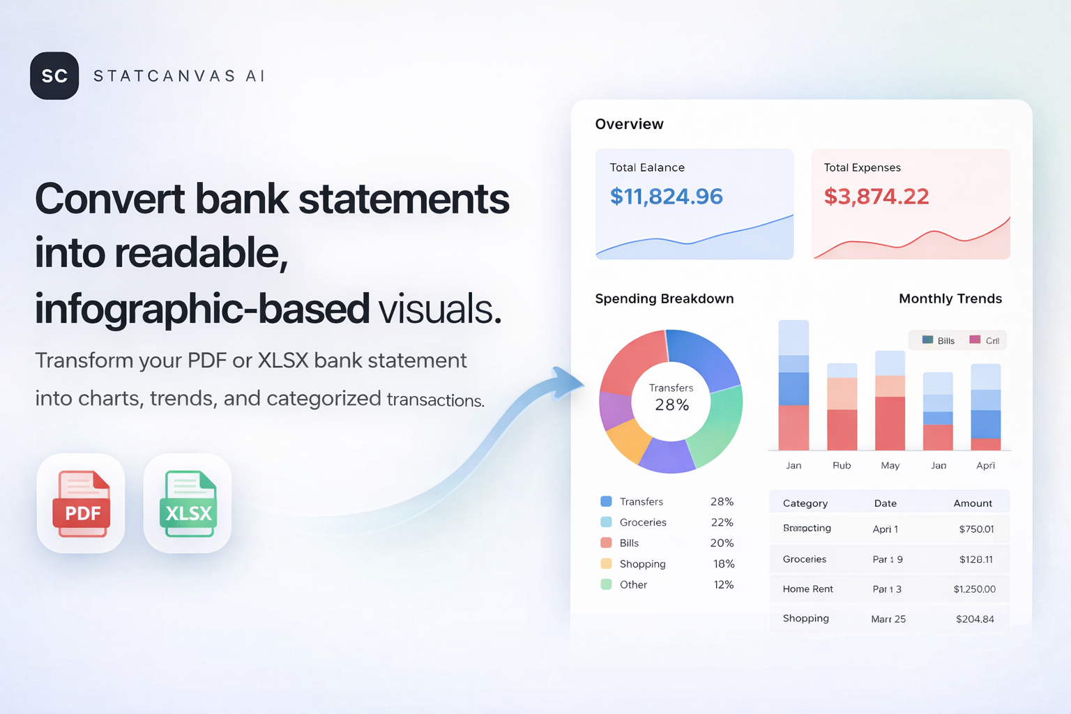 StatCanvas AI gallery image