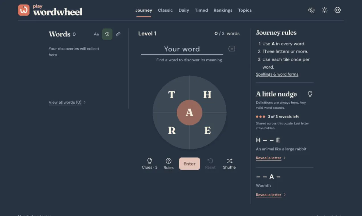 Play Wordwheel gallery image