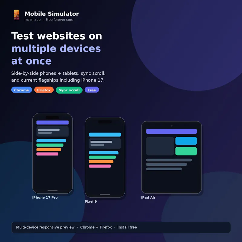 Mobile Simulator MSIM screenshot 2