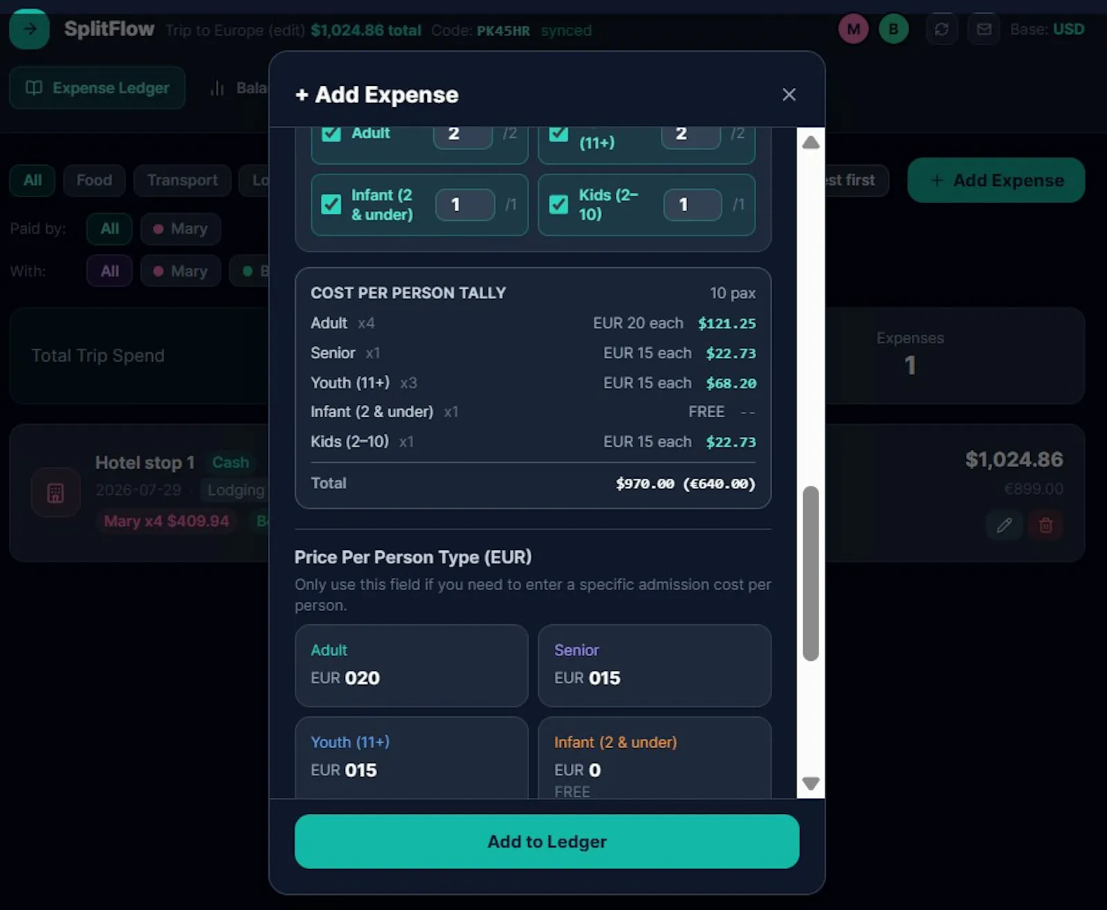 SplitFlow screenshot 5