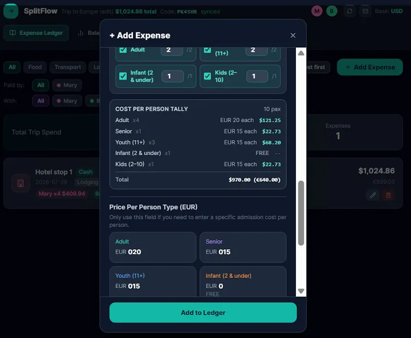 SplitFlow screenshot 5