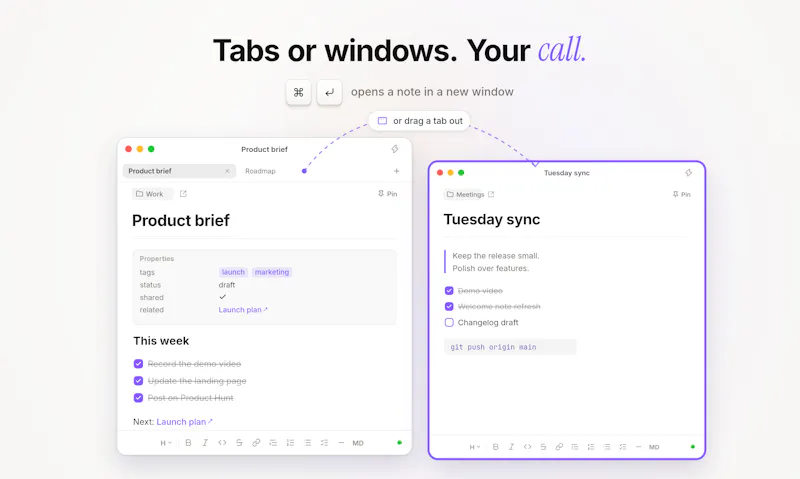 Flotnote screenshot 5