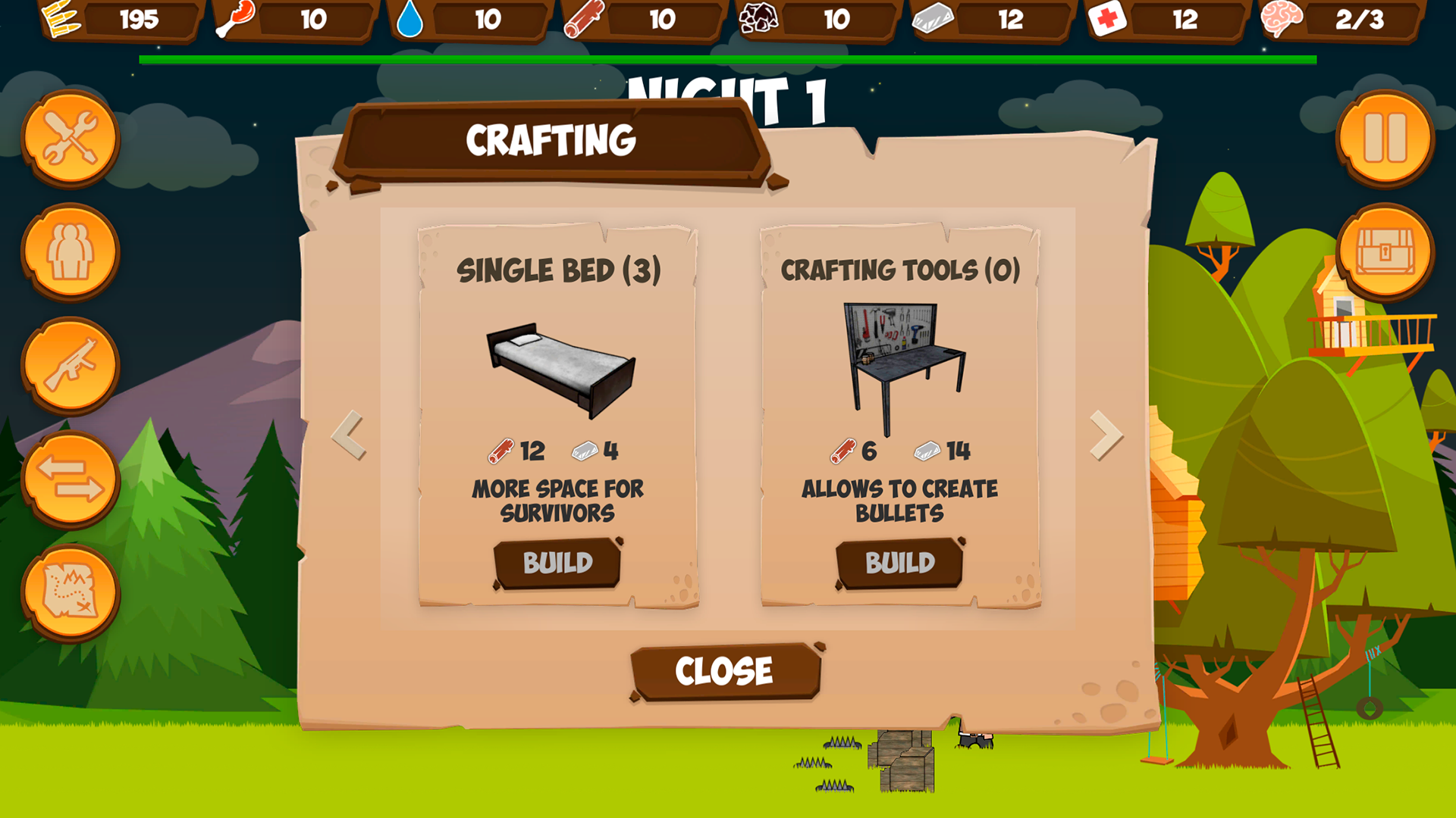 Zombie Forest HD. Funny cartoon survival gallery image