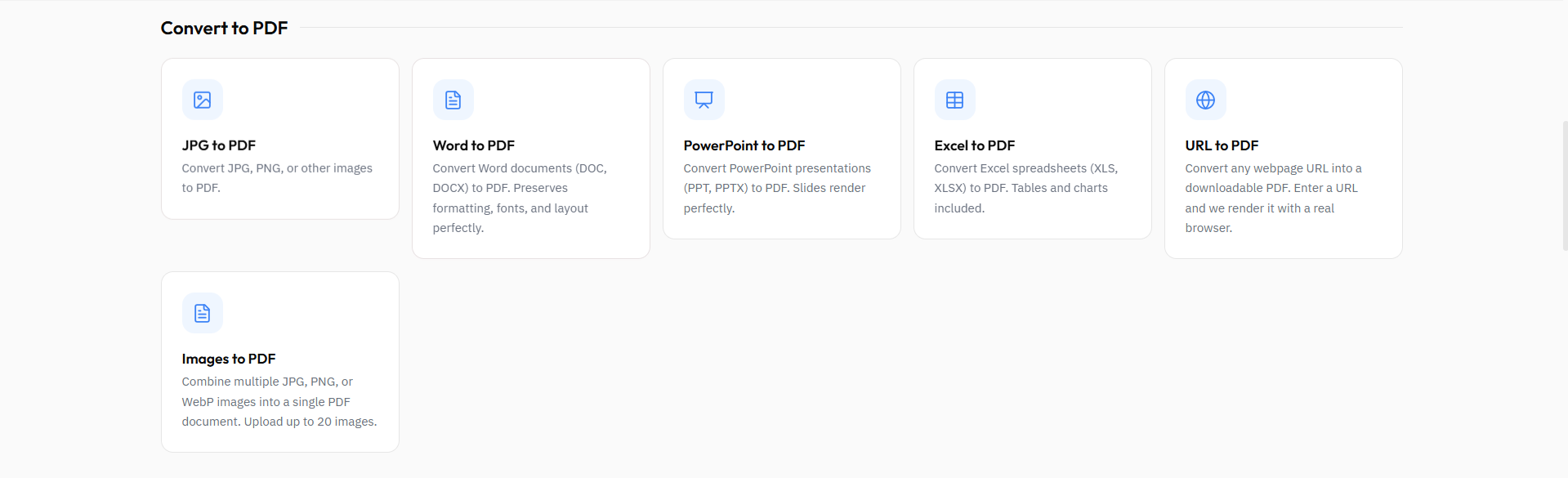 DocConvertPro —Free PDF & Image Tools gallery image