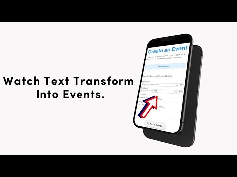 TextToEvent gallery image