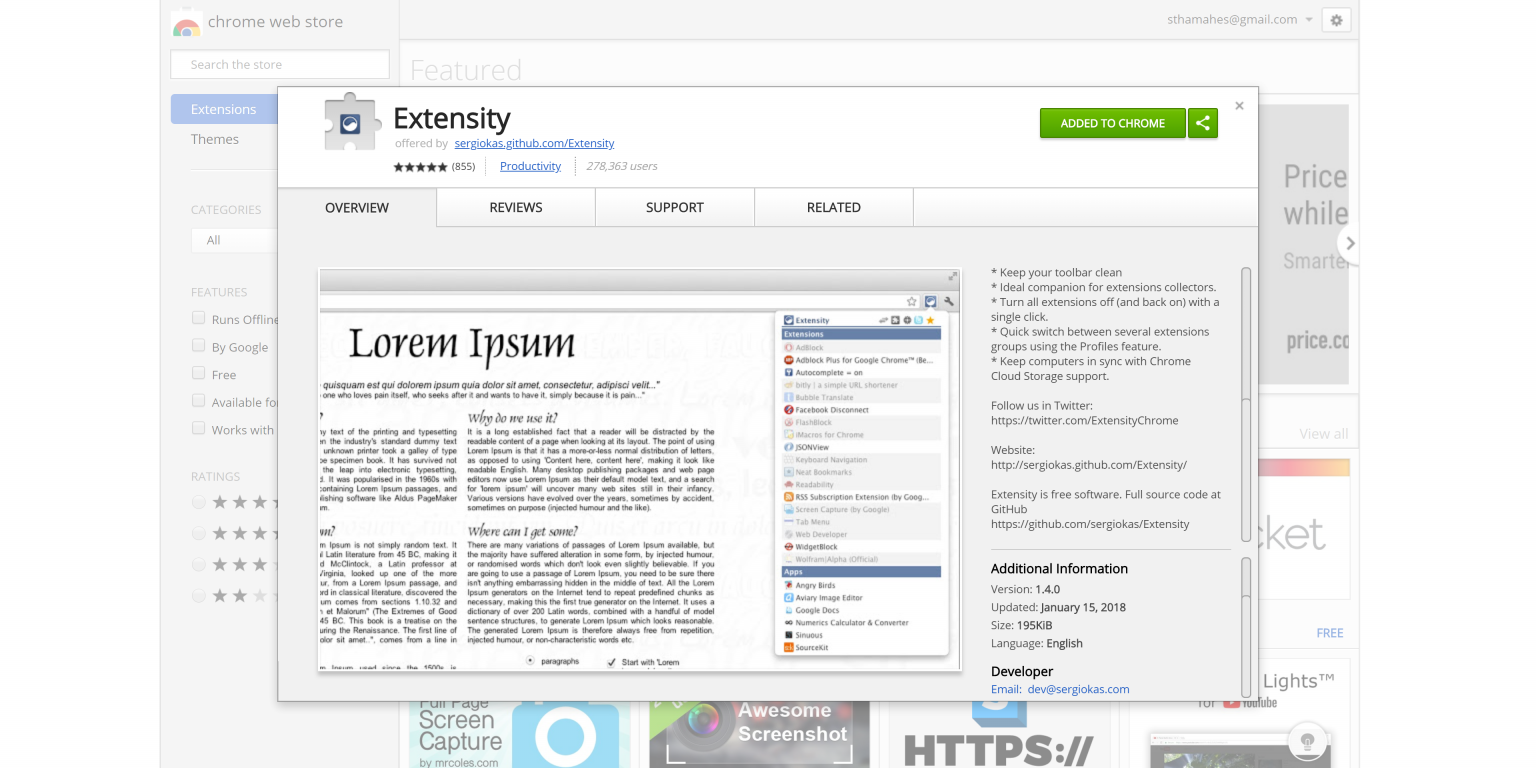 Extensity gallery image