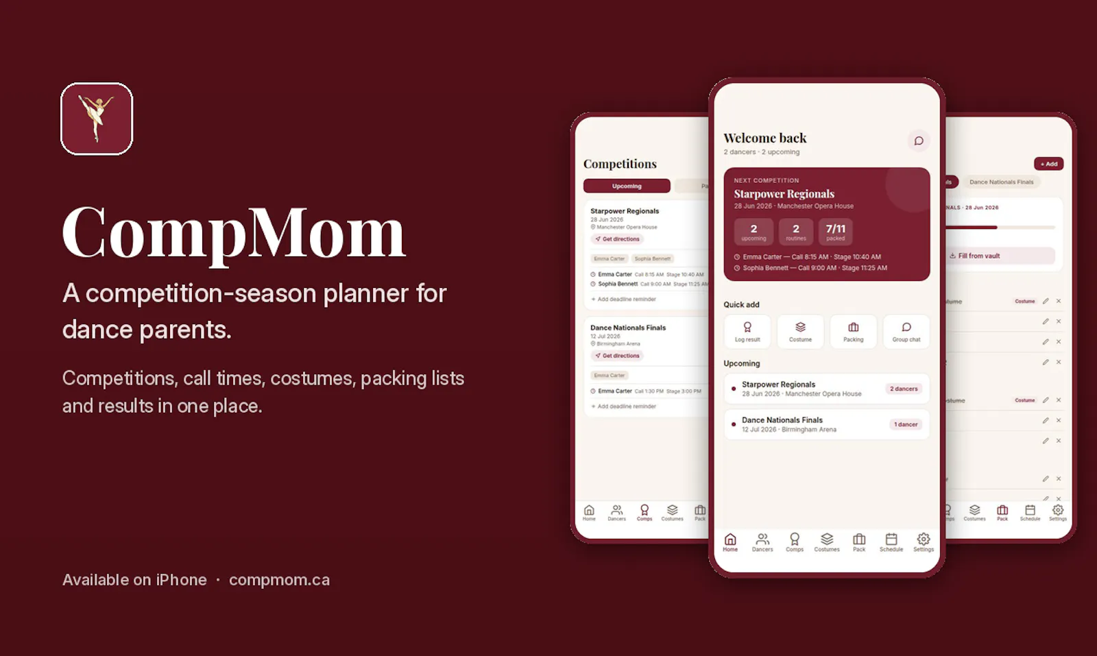CompMom screenshot 1