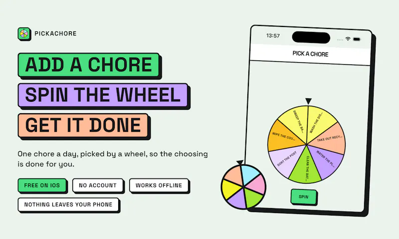 Pickachore screenshot 1