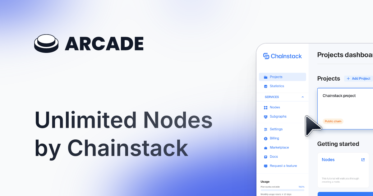 ChainStack Unlimited Node - Schaalbare blockchain -API's met een vast maandelijks vergoeding media 6