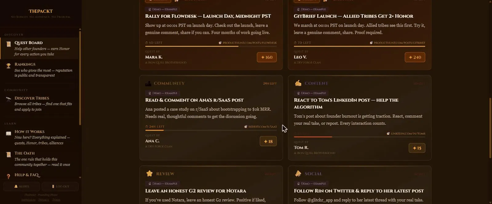 ThePackt screenshot 2