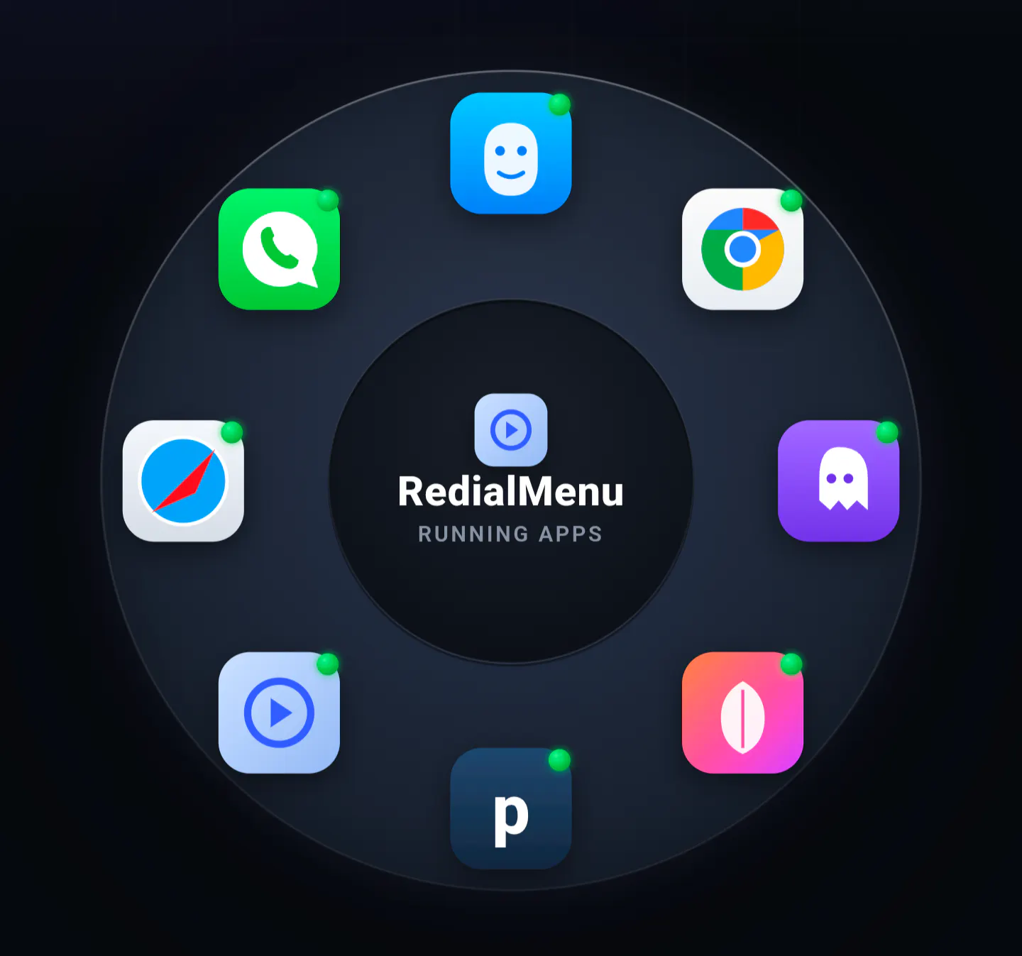 RedialMenu gallery image