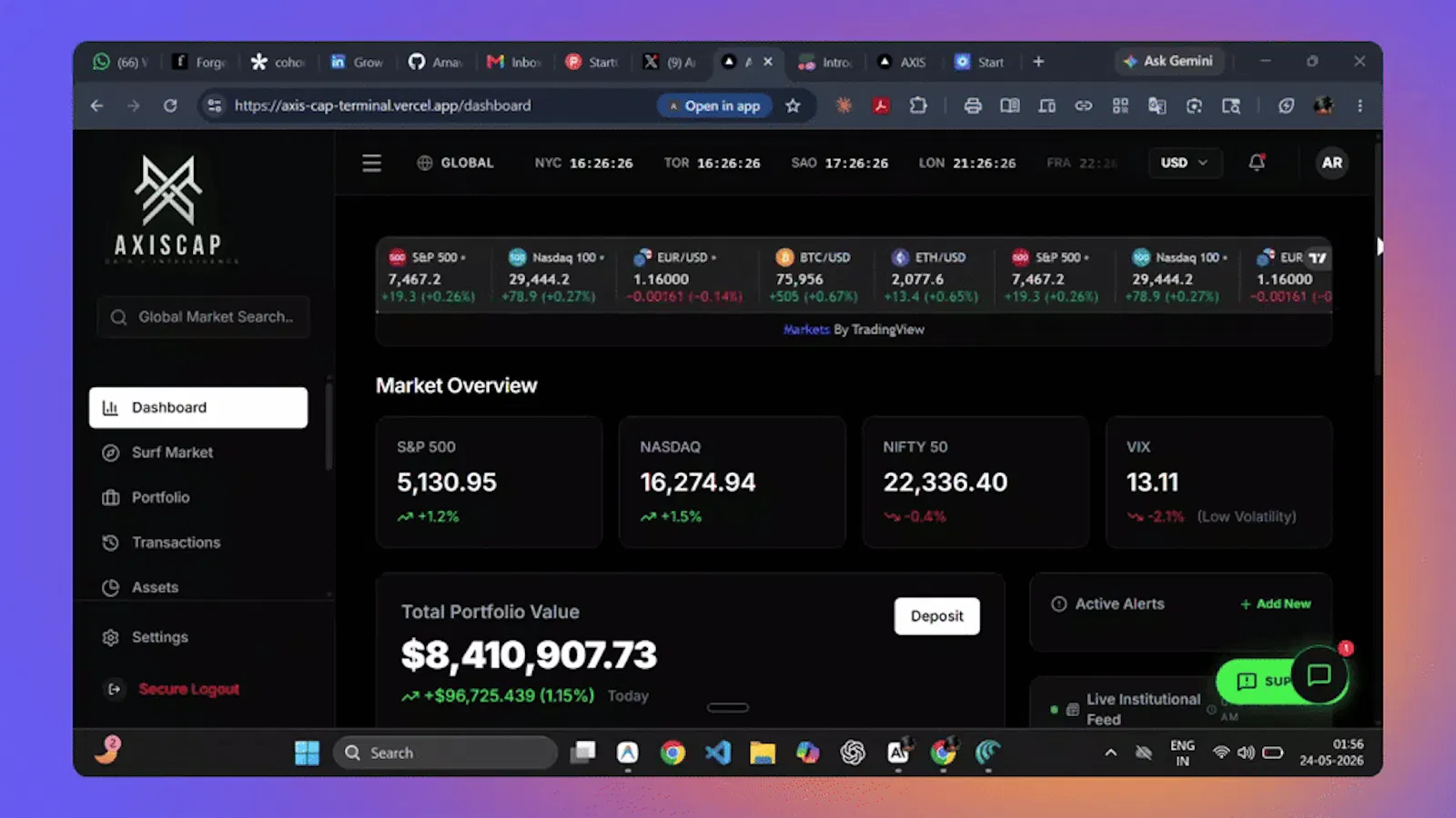 AXIS CAP screenshot 1 (video preview)