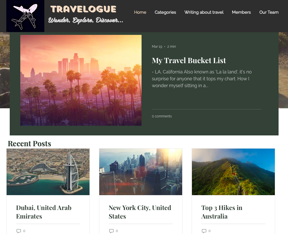 Travelogue  gallery image