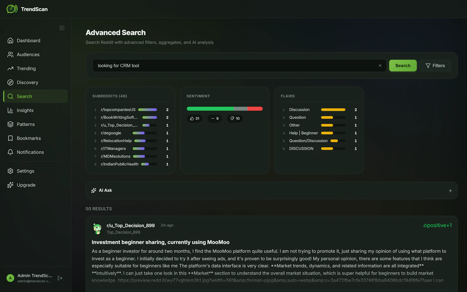 TrendScan — Find customers on Reddit screenshot 5