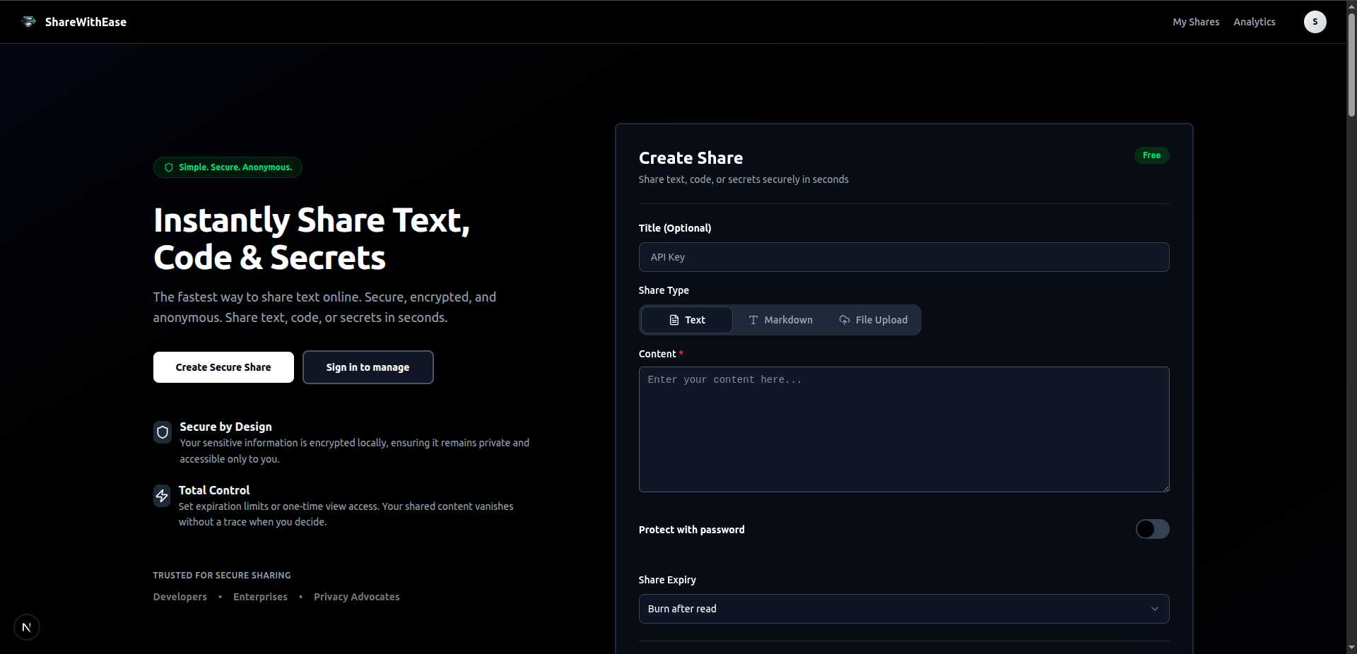 ShareWithEase gallery image