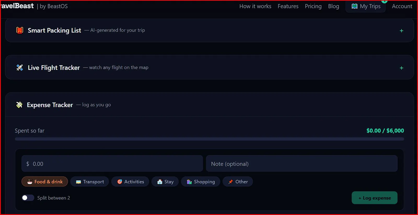 TravelBeast screenshot 6