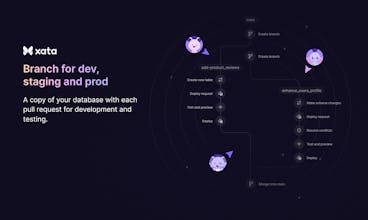 Serverless PostgreSQL Platform by Xata gallery image