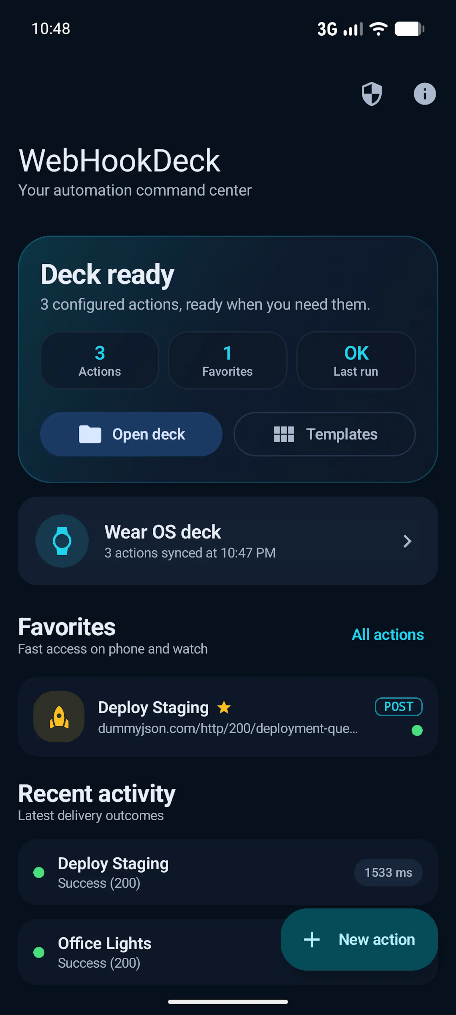 WebHookDeck screenshot 1