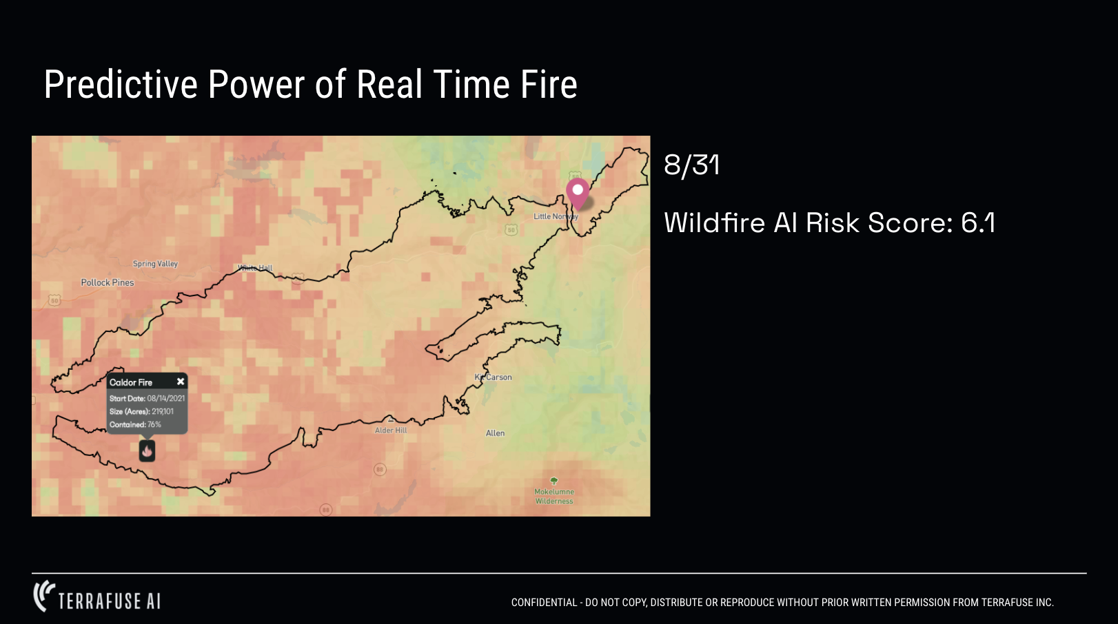 Terrafuse Wildfire AI gallery image