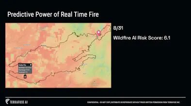 Terrafuse Wildfire AI gallery image