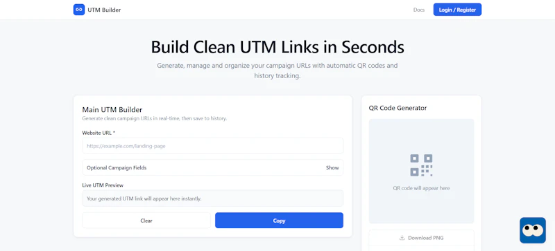 UTM Builder screenshot 1