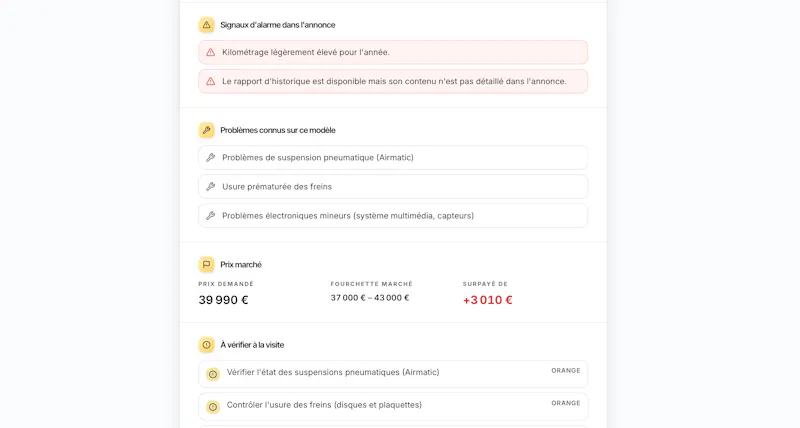 SnipeAuto — Bonne affaire ou pas ? screenshot 4