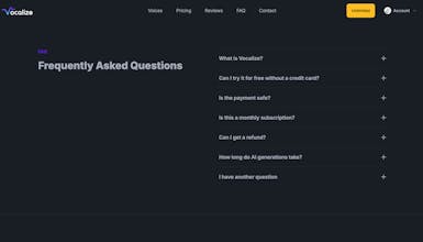 Vocalize gallery image