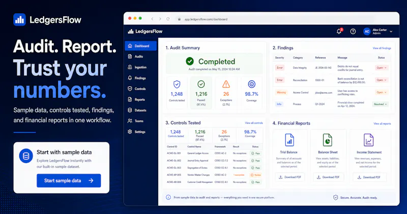 LedgersFlow screenshot 2