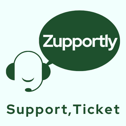 Zupportly – Helpdesk - Product Hunt launch logo and brand identity