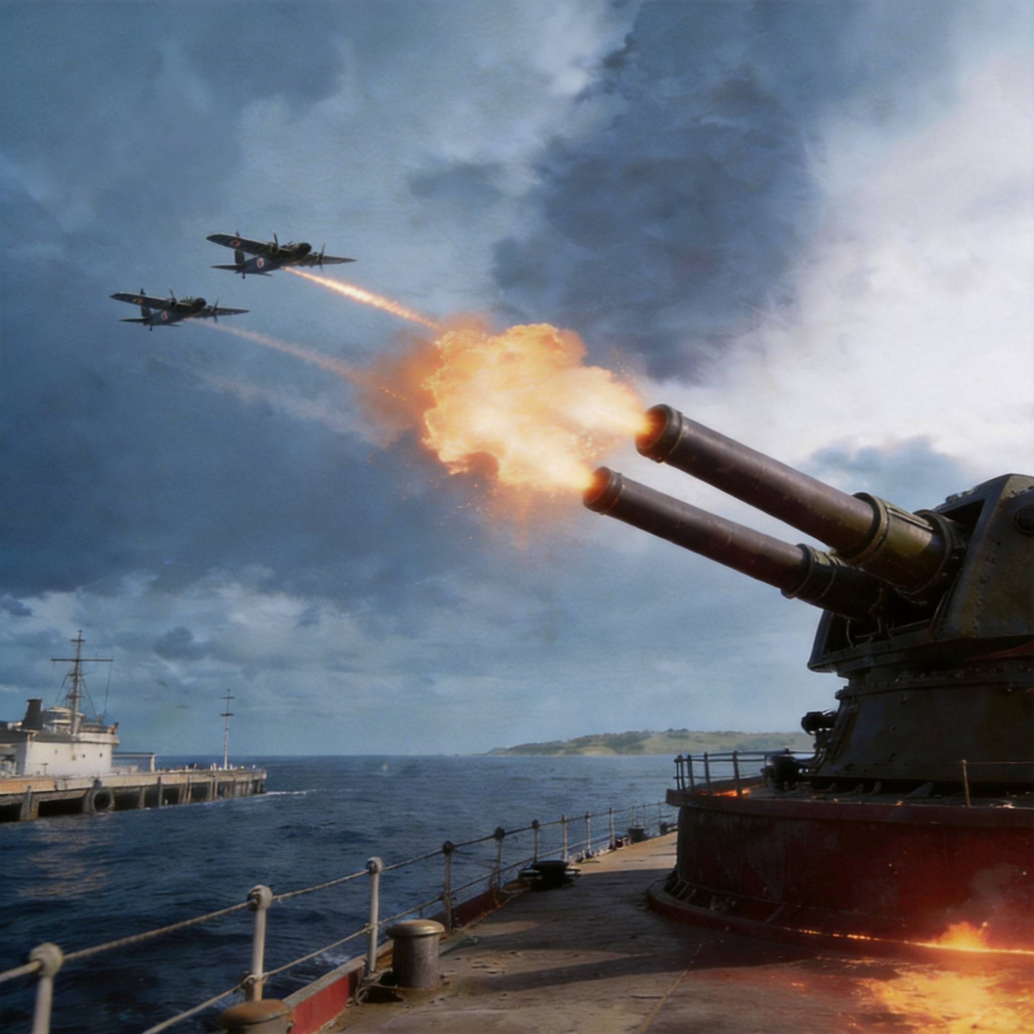 Android phone game: Pearl Harbor Defense