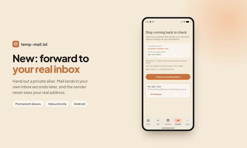Temp Mail screenshot 2