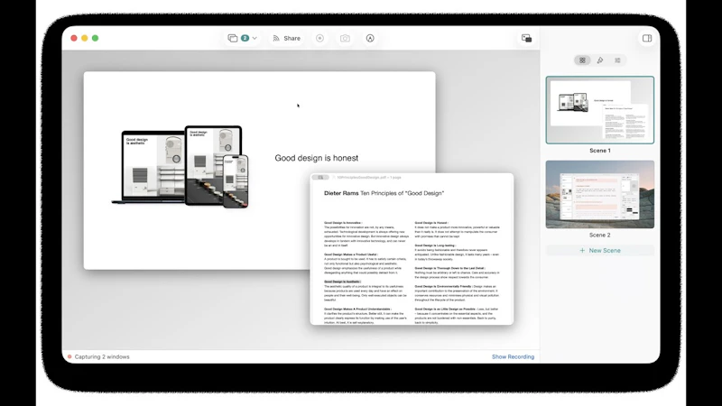 Sel Screen & Window Sharing screenshot 1 (video preview)