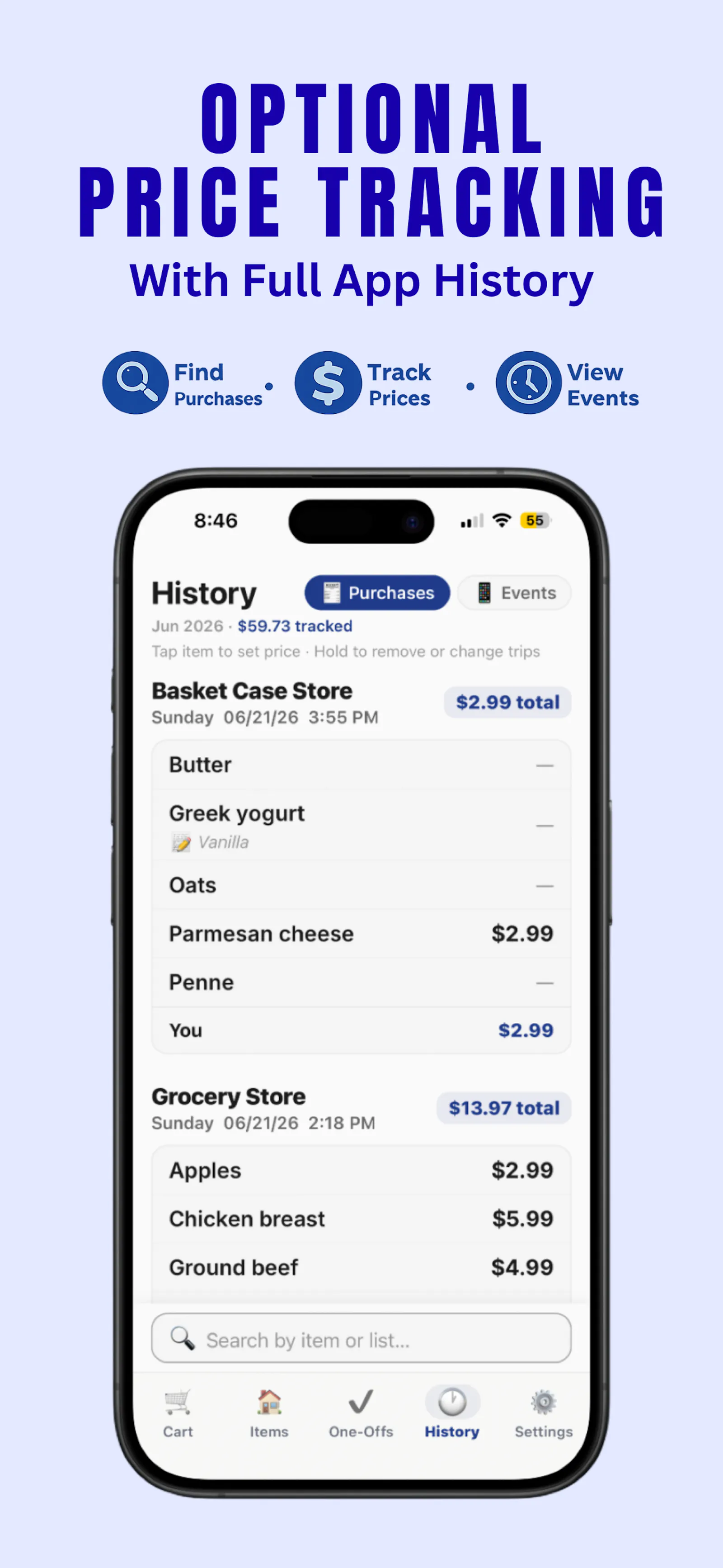 Basket Case - Grocery List screenshot 3