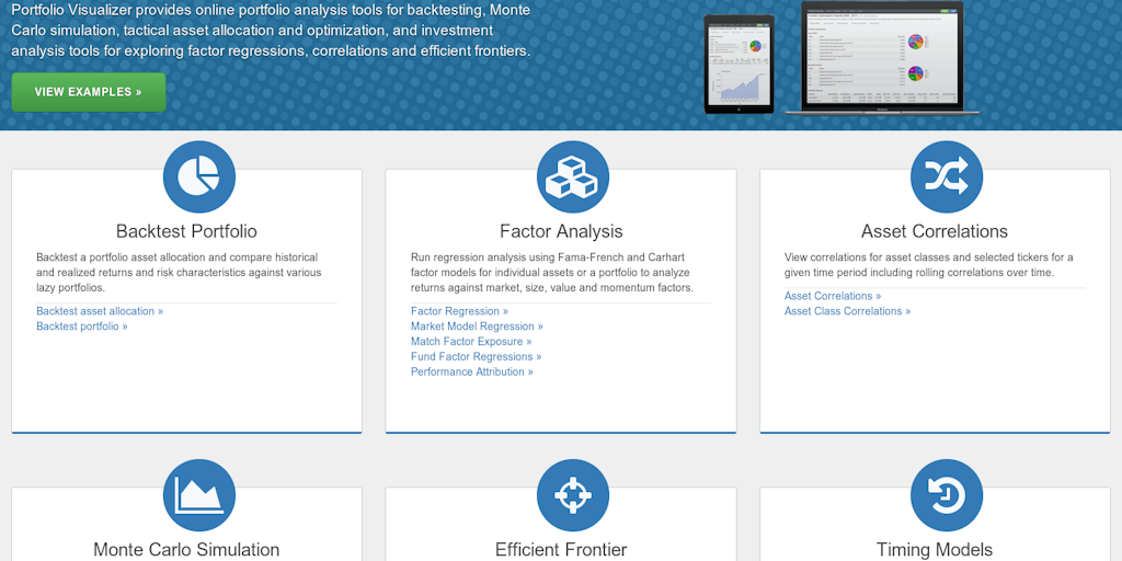 Portfolio Visualizer An index investor's dream come true Product Hunt