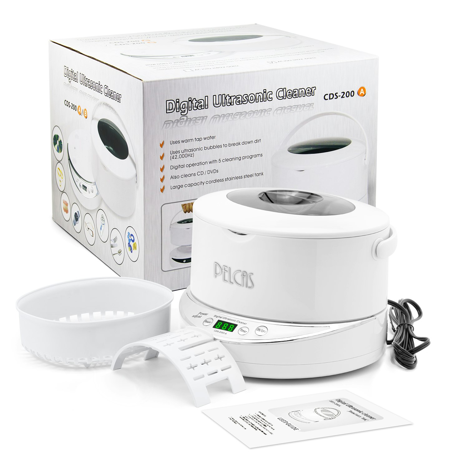 Media Pelcas CDS-200a Pembersih Ultrasonik - Pembersih ultrasonik profesional di rumah 9