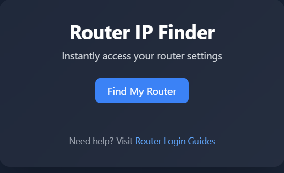 Router IP Finder gallery image