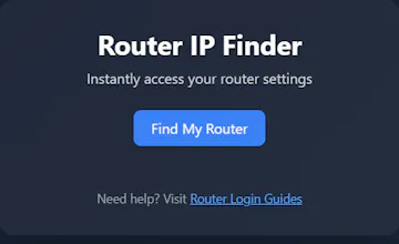 Router IP Finder gallery image
