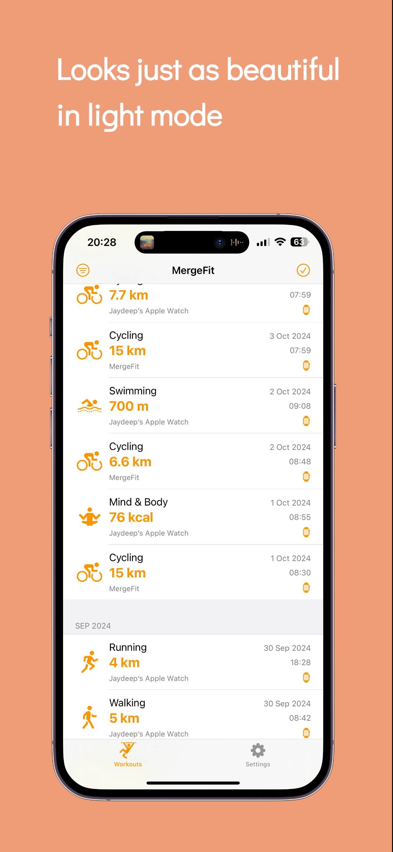 MergeFit for iOS gallery image