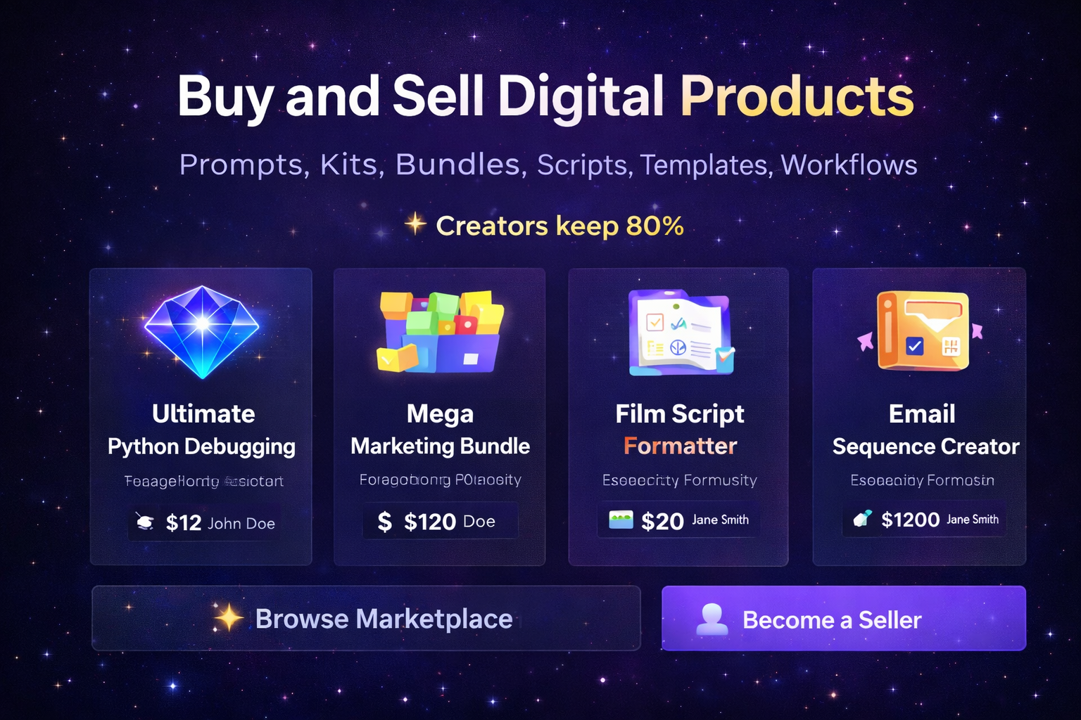 Godly Prompts - Main product screenshot demonstrating key features and user interface