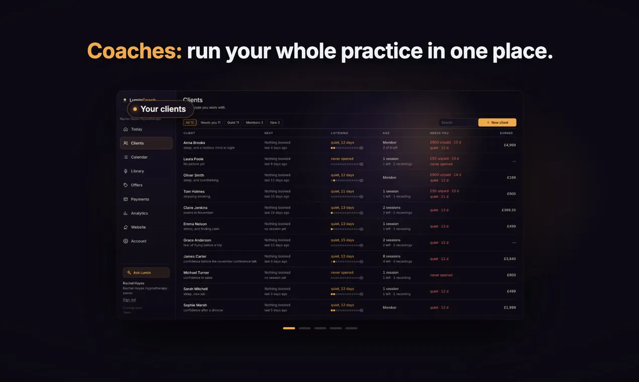 LuminCoach gallery image