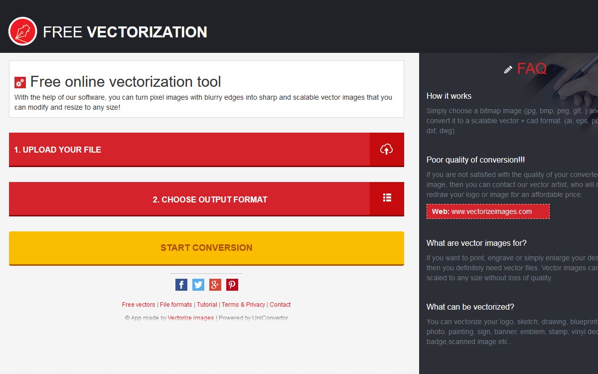 Free Vectorization Tool gallery image