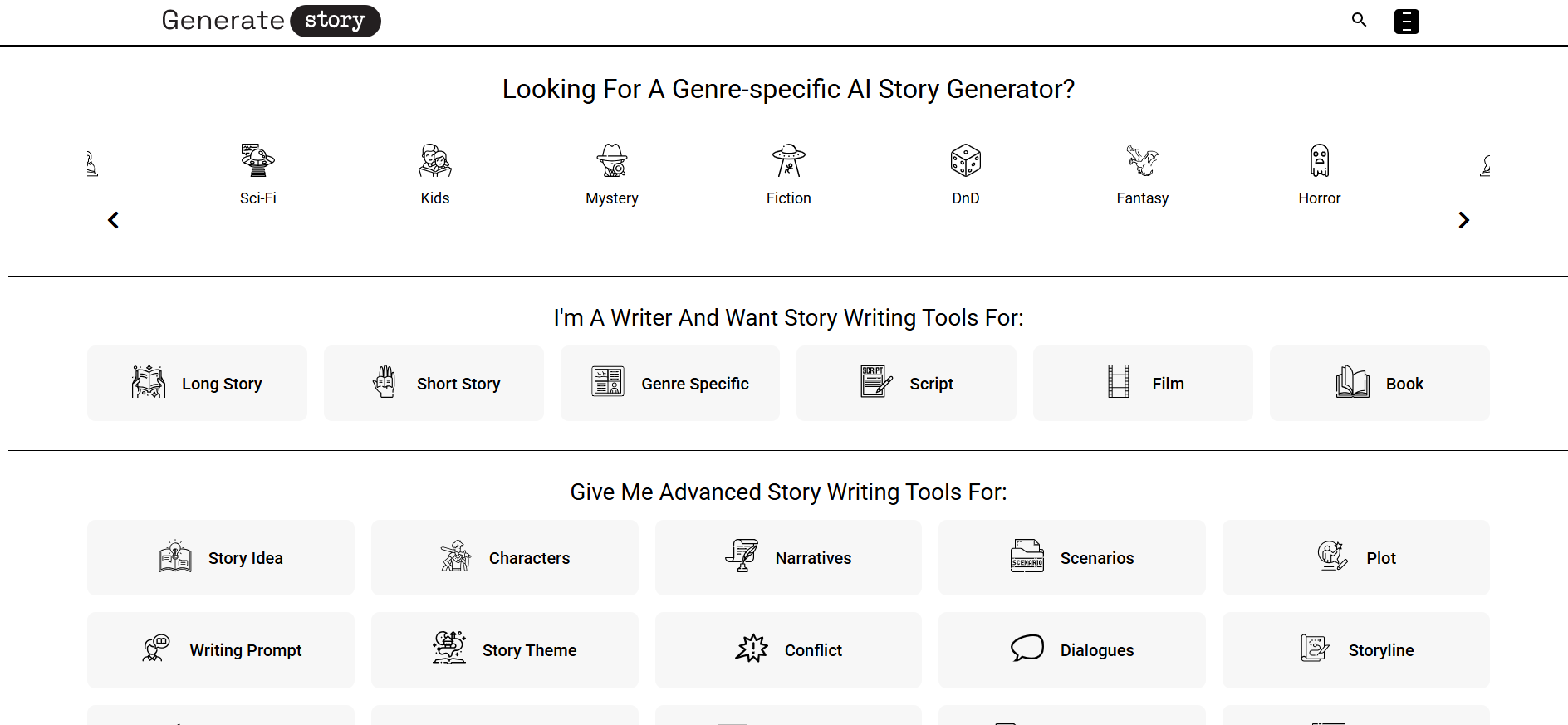 Generatestory.io - この無料のAIストーリージェネレーターでユニークなストーリーを作成しますメディア2