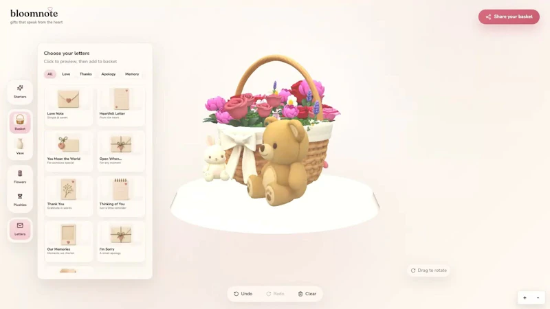 Bloomnote screenshot 1 (video preview)