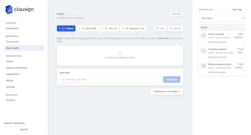 Clausign screenshot 4